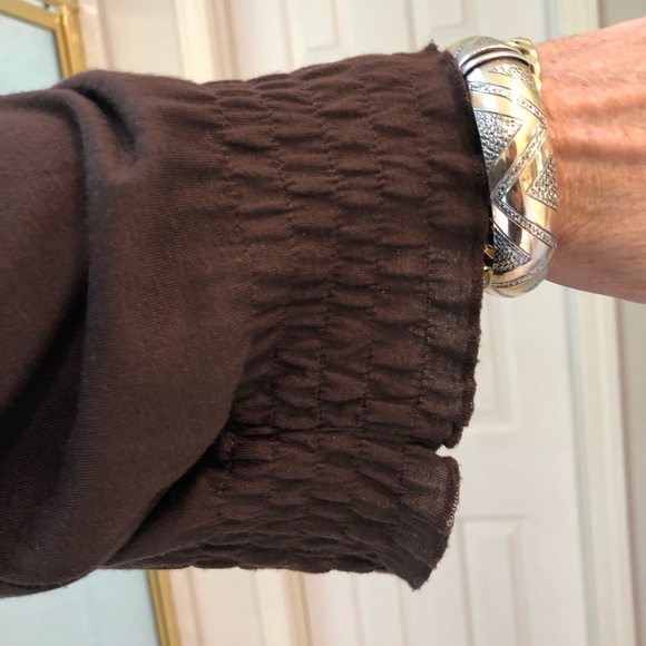 FREE WITH PURCHASE: Dress, brown stretch, Size M - Picture 5 of 9